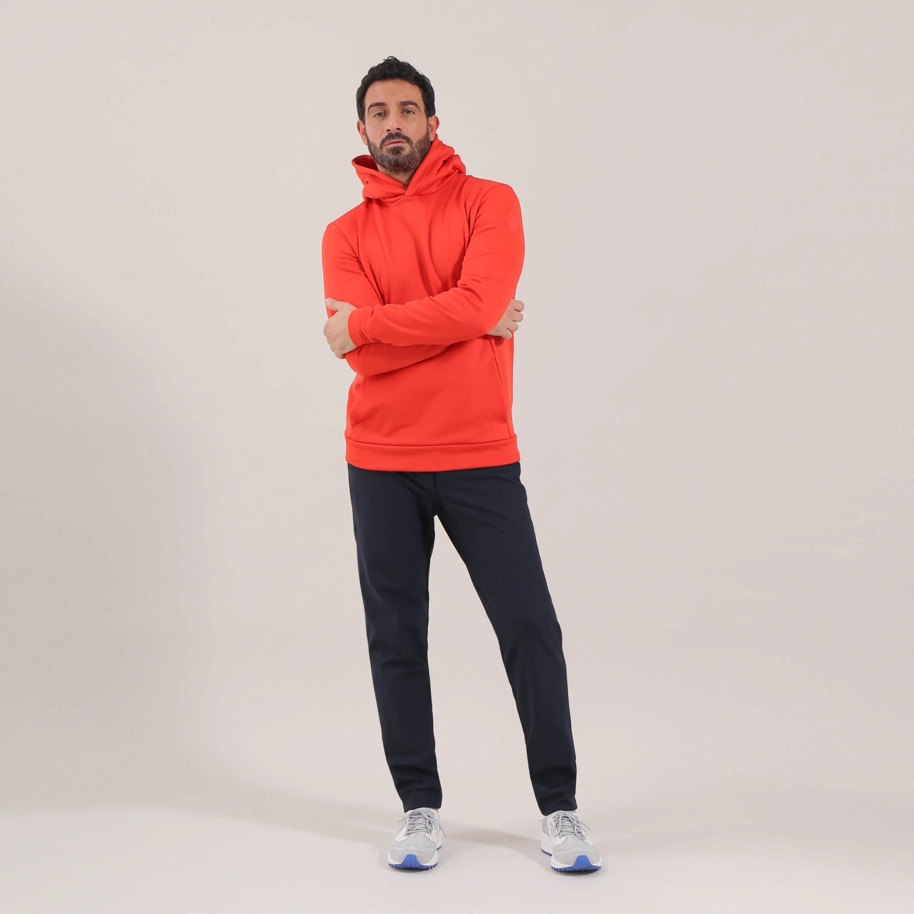 POPOLO | FLEECE PRO-THERM HOODED SWEATER