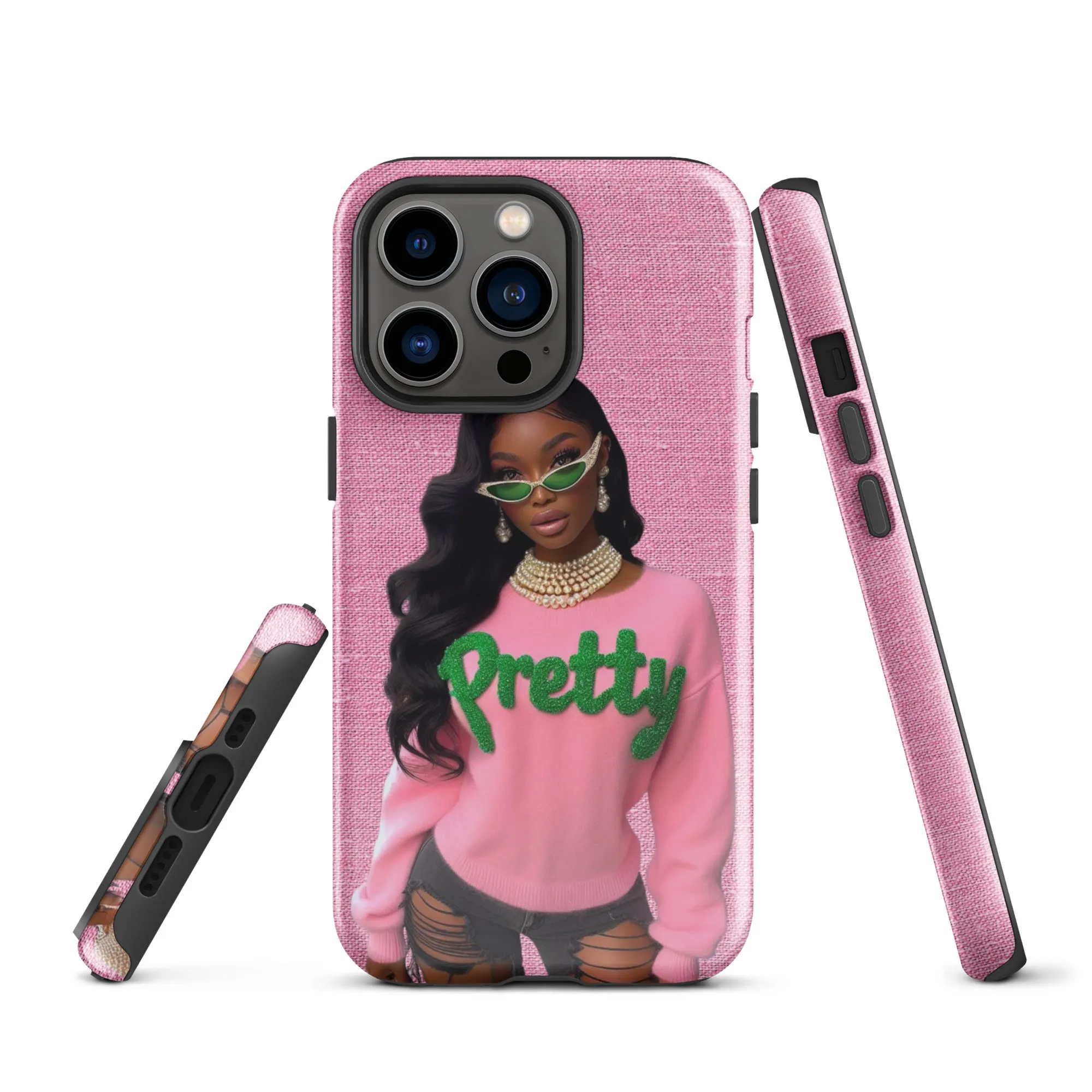 Pretty Girl iPhone Case