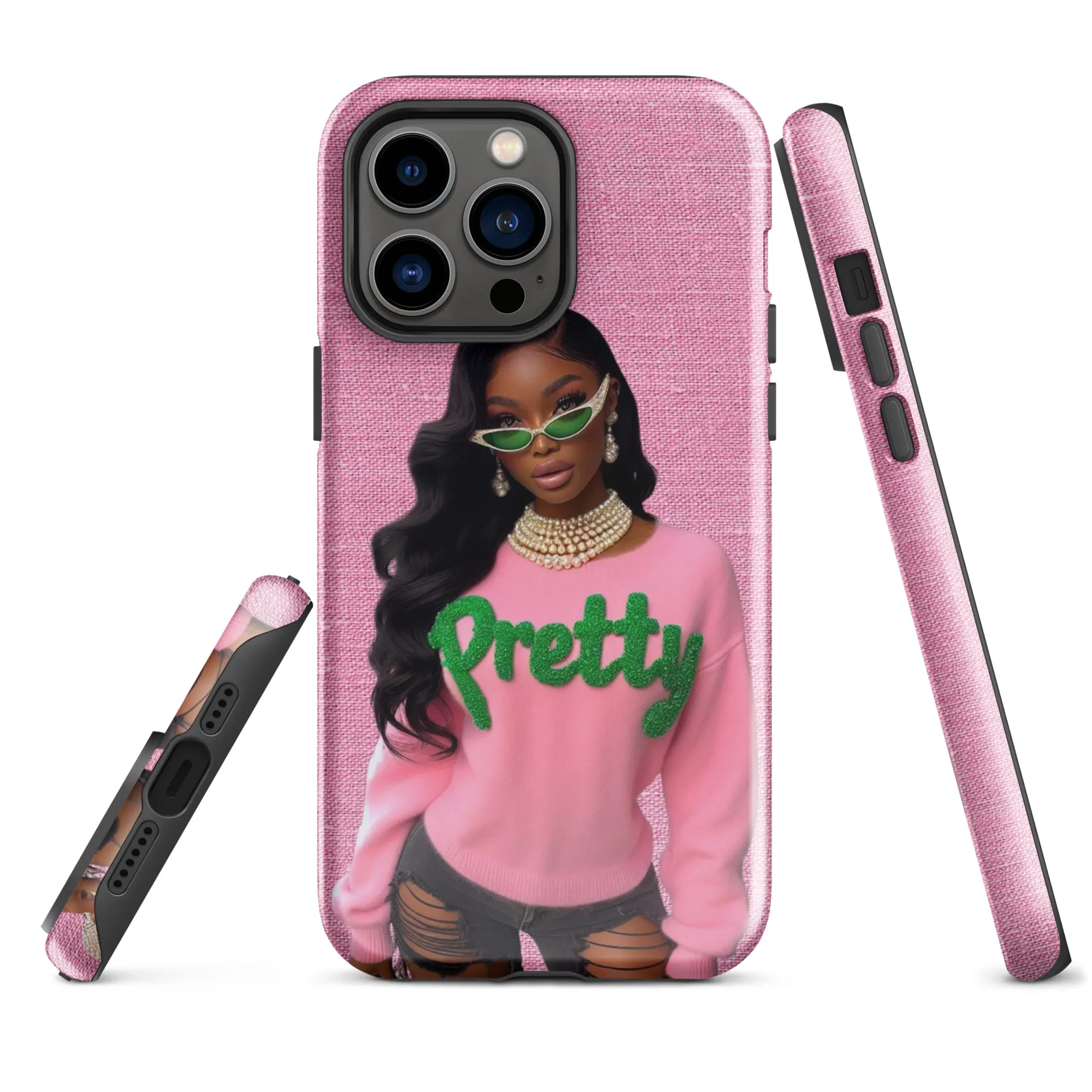 Pretty Girl iPhone Case