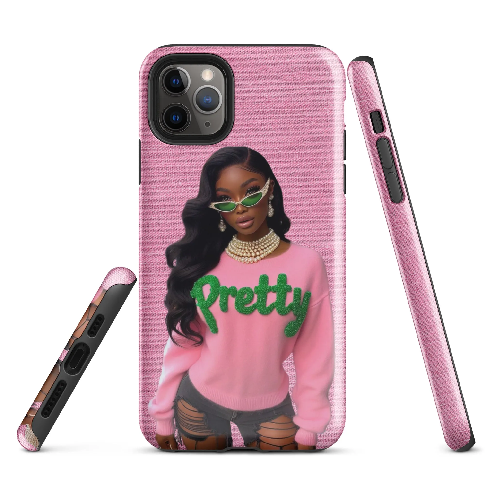 Pretty Girl iPhone Case