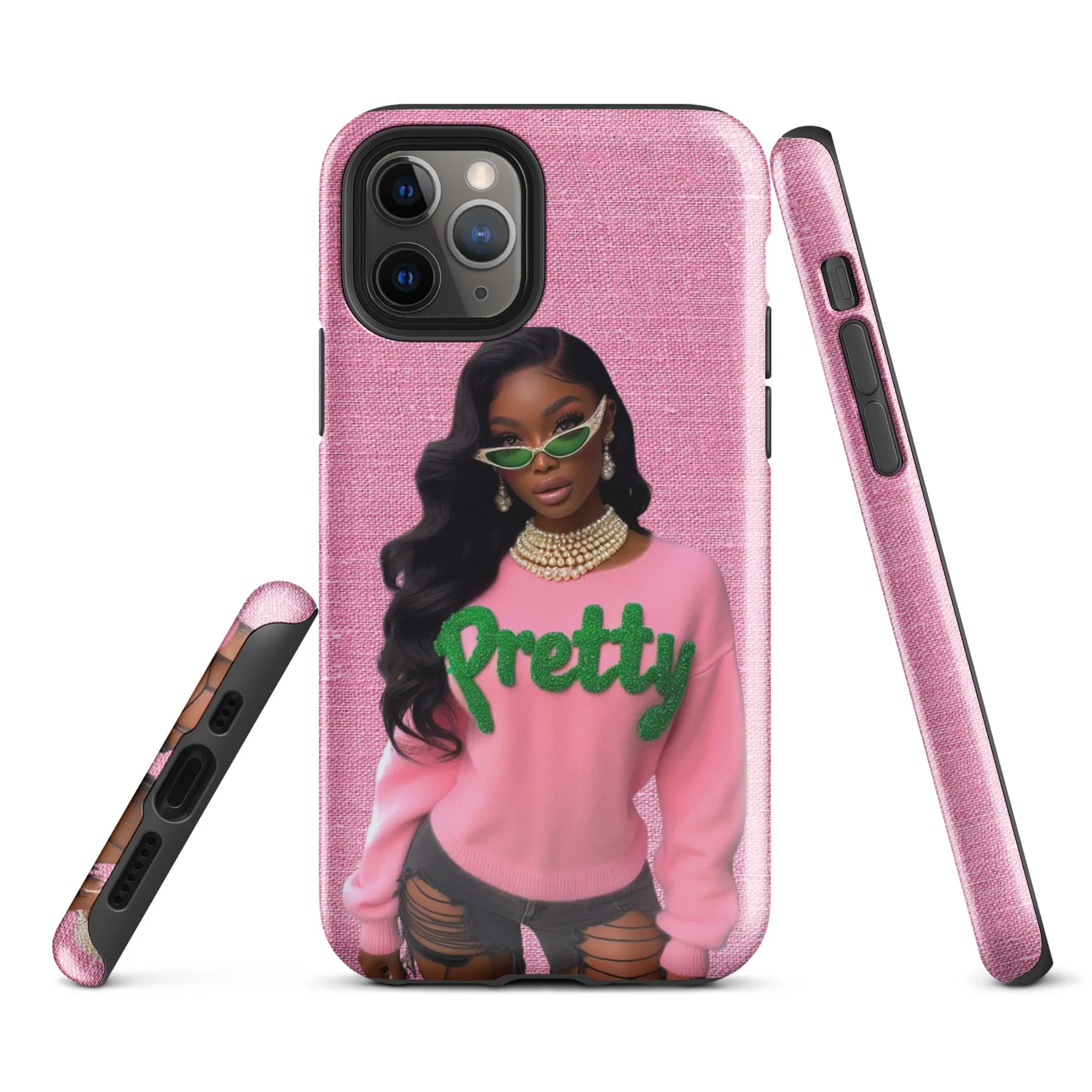 Pretty Girl iPhone Case