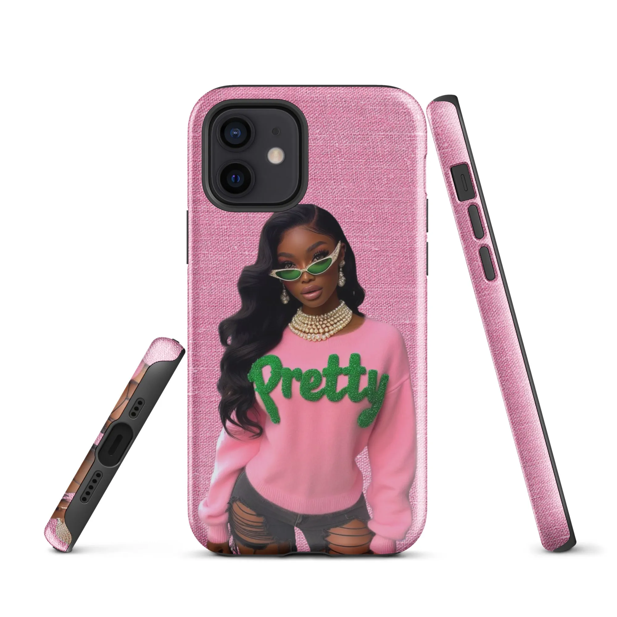 Pretty Girl iPhone Case