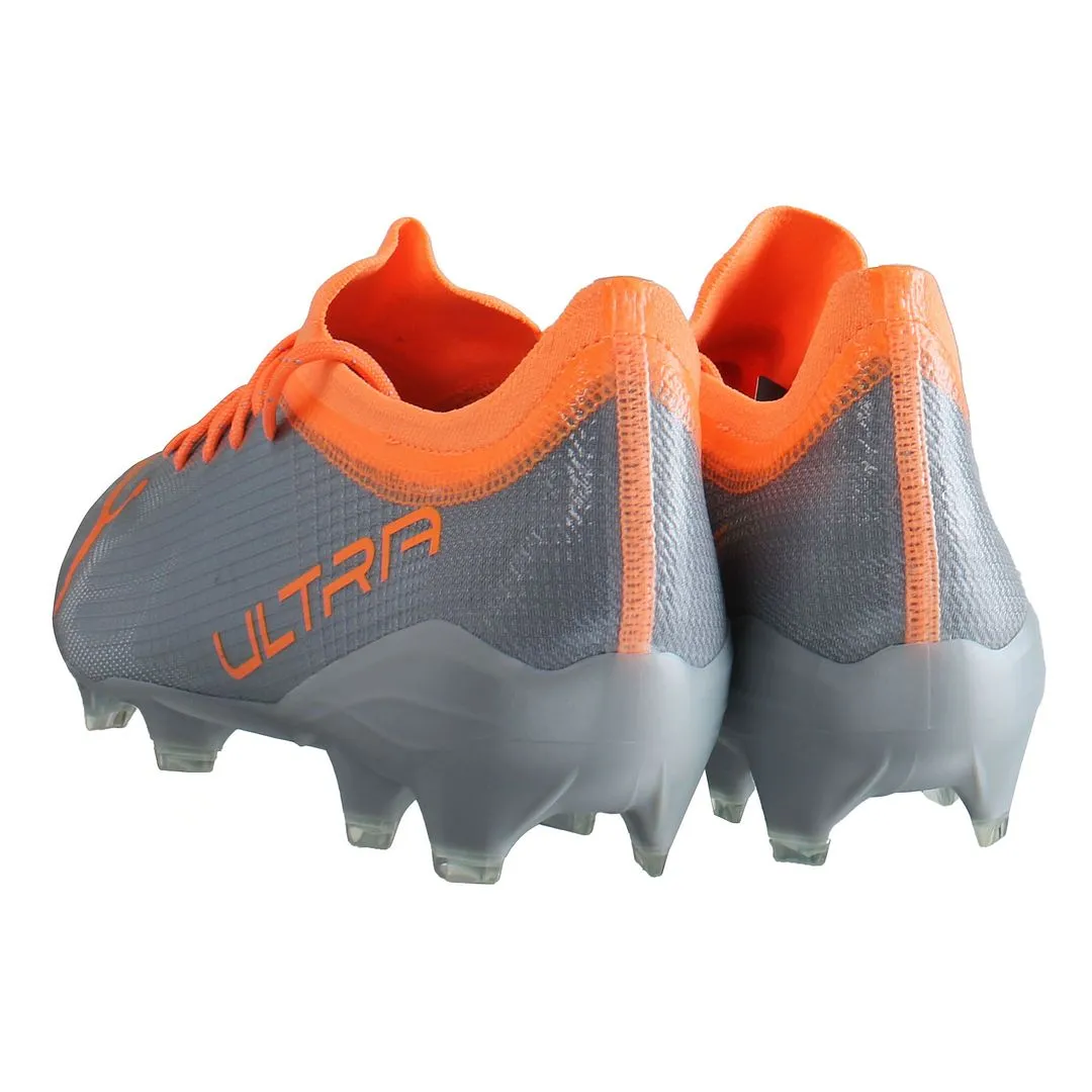 Puma Ultra 2.4 FG/AG Silver Mens Football Boots