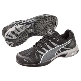 'Puma' Women's Celerity Knit Low Steel Toe - Black / Grey