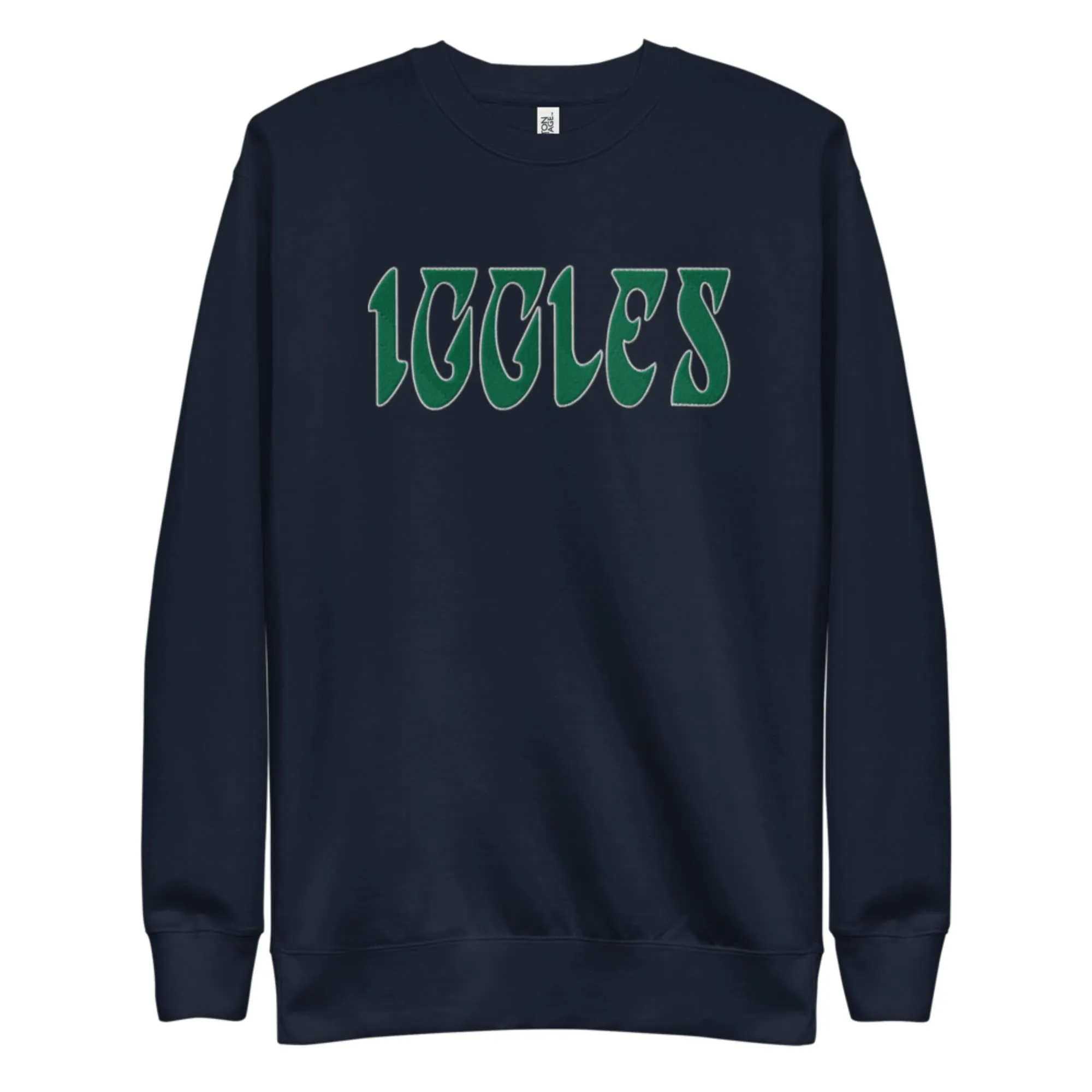 "Iggles" Embroidered Sweatshirt