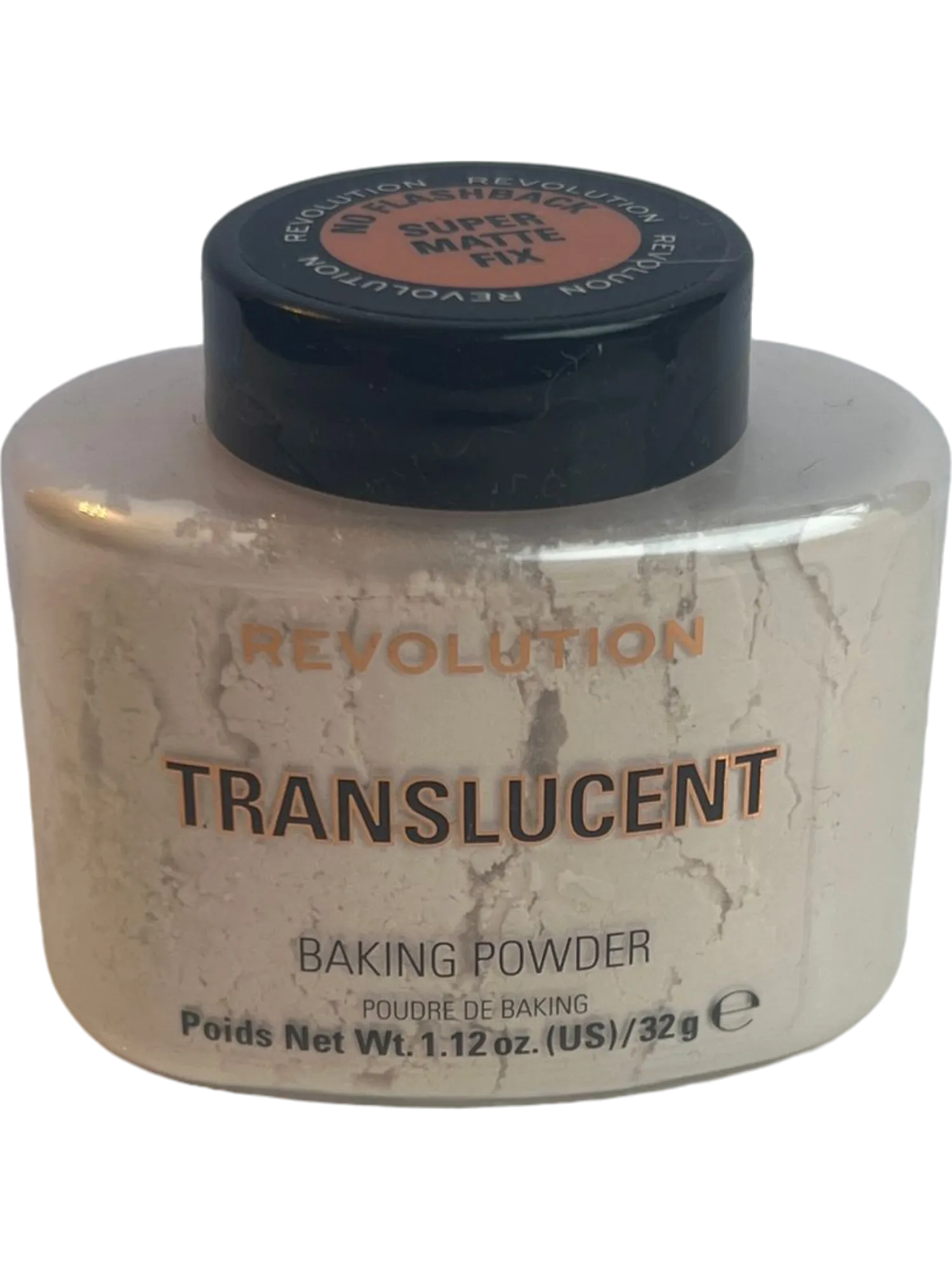 Revolution Translucent Loose Baking Powder 1.12 Oz