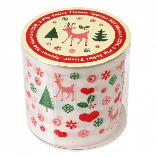 Rex of London 50s Christmas Toilet Roll