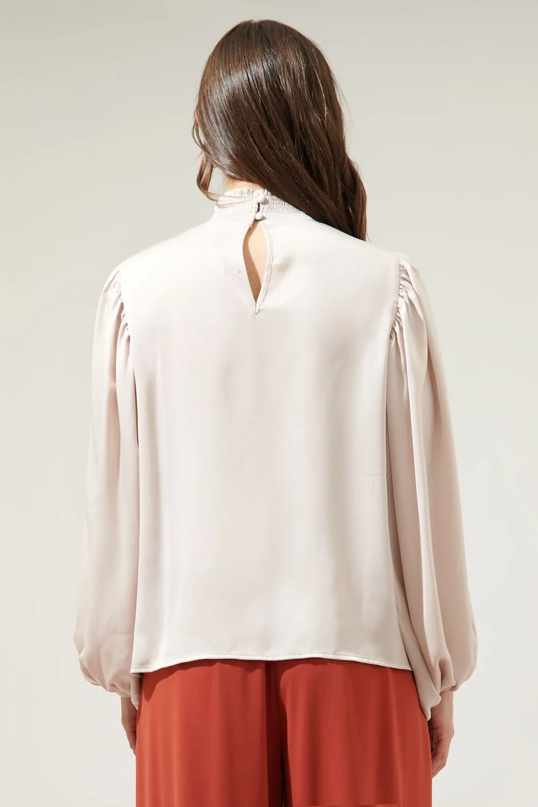 Rita Satin Blouse