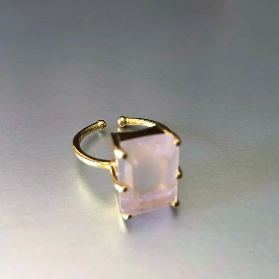 Rose Quartz Ring