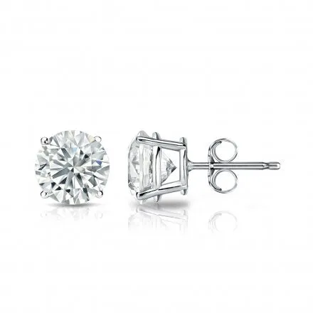 Round Diamond Studs 1.00 CT