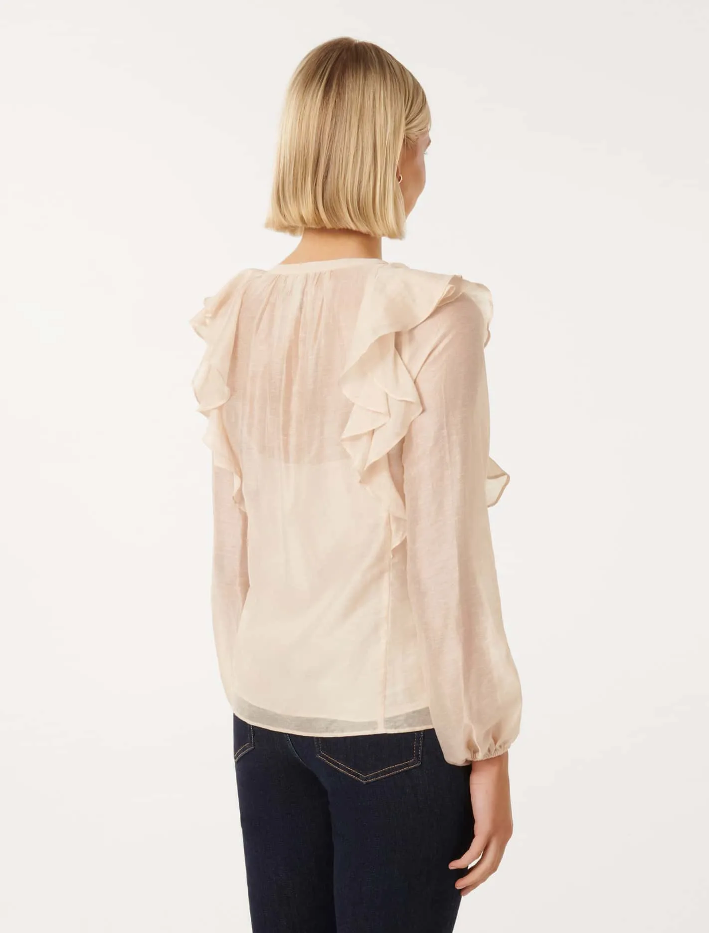 Sandy Ruffle Blouse