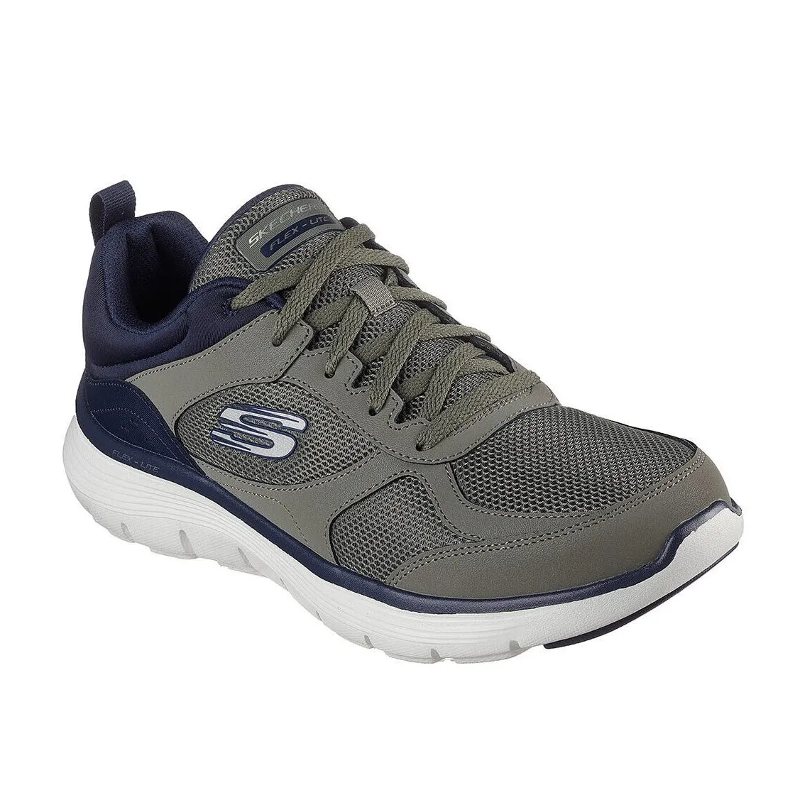 Scarpe da Uomo - SKECHERS Art. 232821OLV sneakers verde olive casual