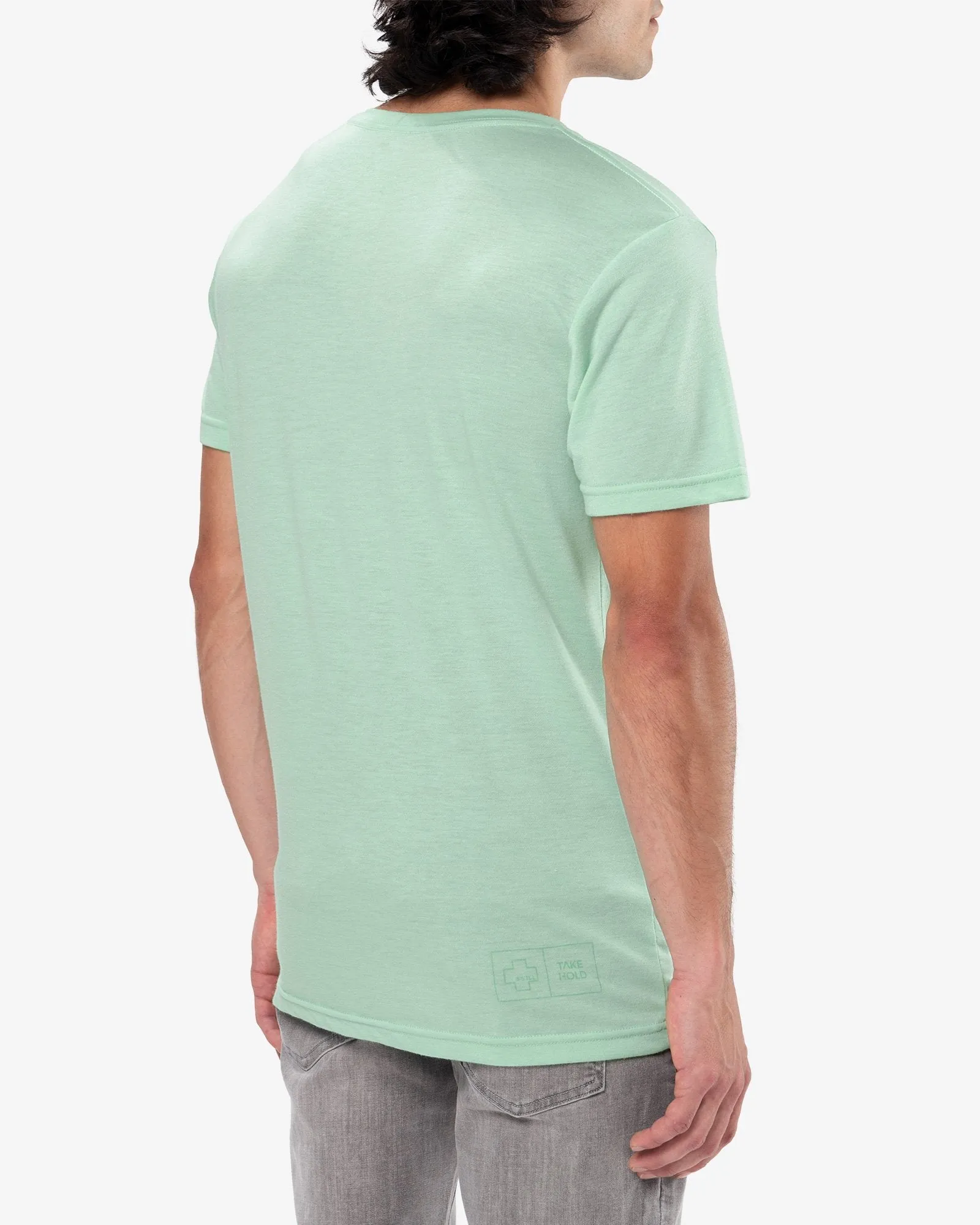 Seafoam So iLL Stacked Logo Tee