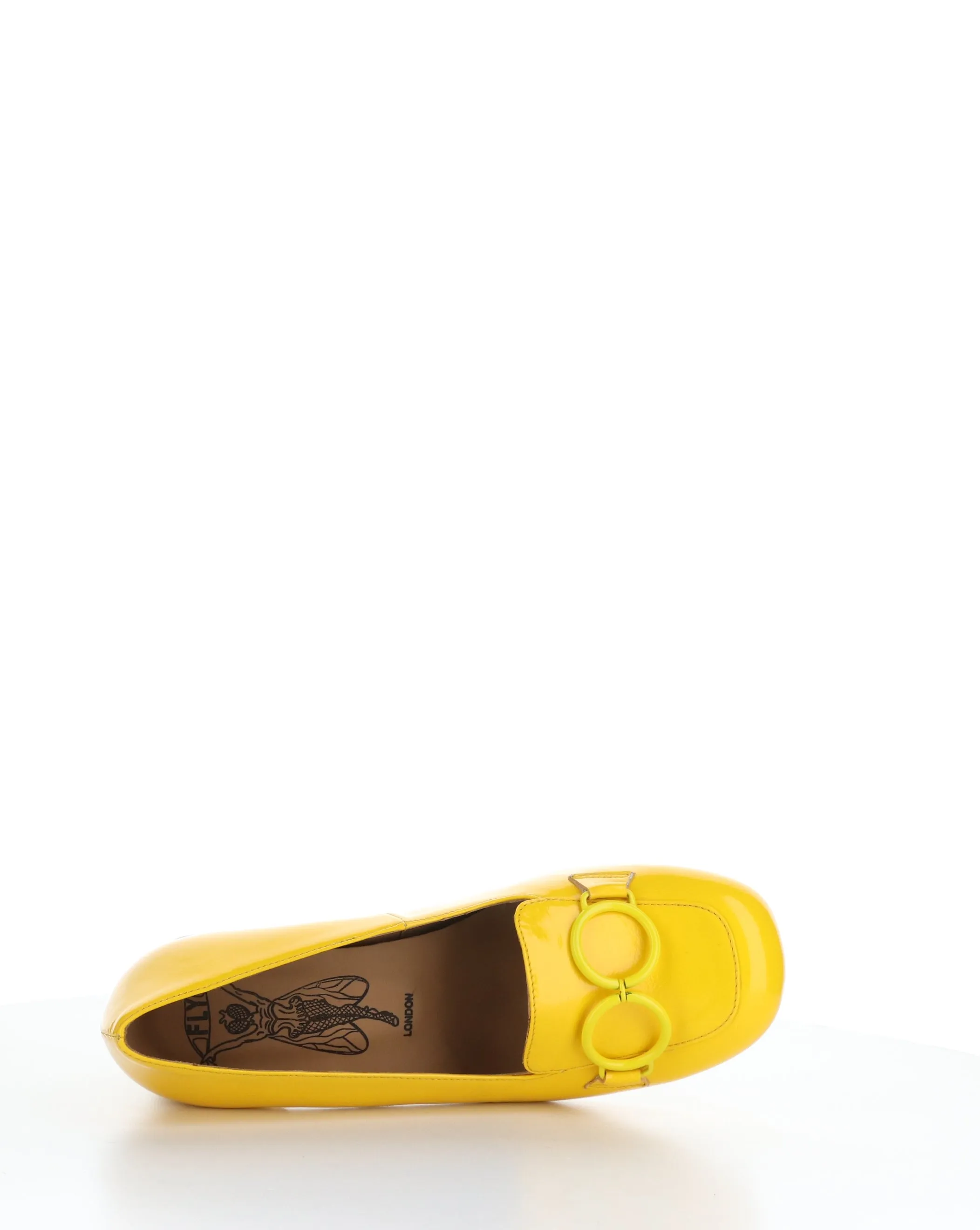 SIVI081FLY 001 YELLOW Round Toe Shoes