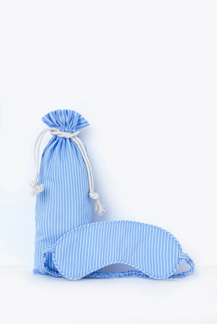 Soothed Blue Stripe Pyjama Set