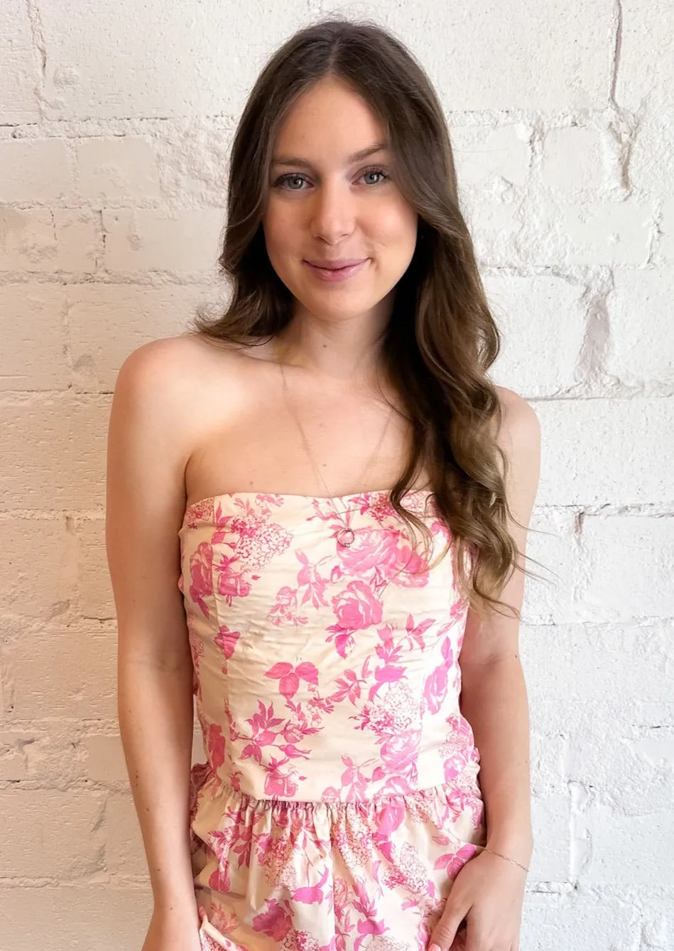 Spring Peony Top