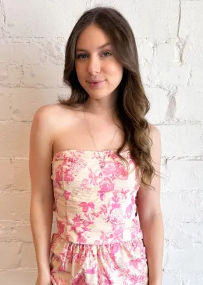 Spring Peony Top