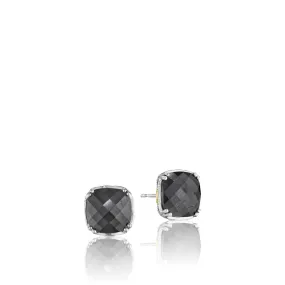 TACORI Cushion Cut Gem Stud featuring Hematite Ref# SE12832