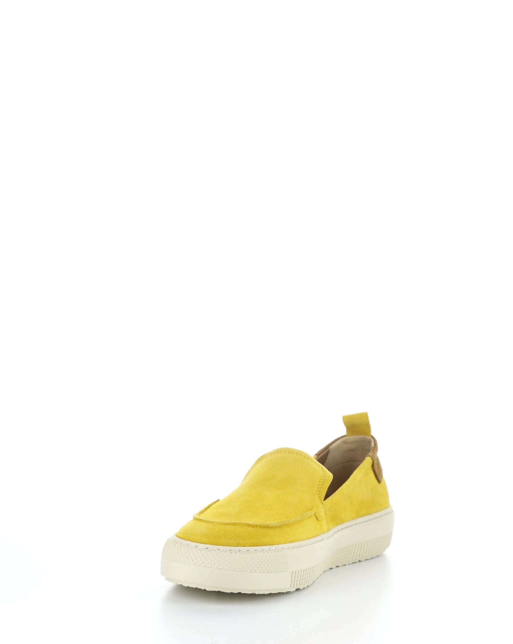 TANN625FLY 004 YELLOW Round Toe Shoes