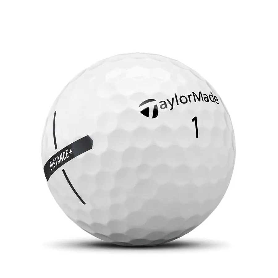 TaylorMade Distance  Golf Balls White (1-Dozen)