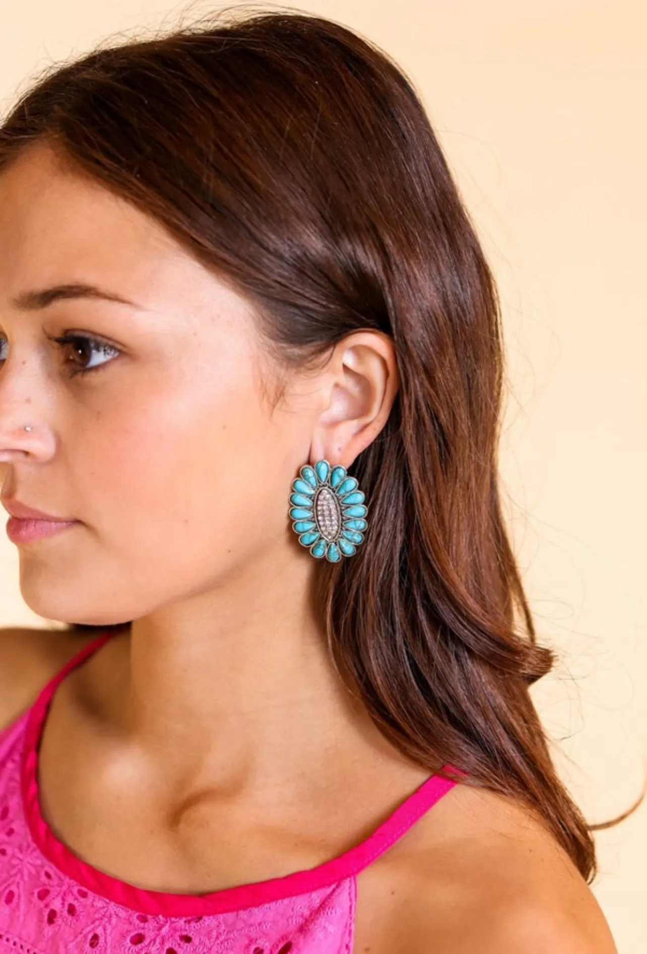 Turquoise Eternity Earrings