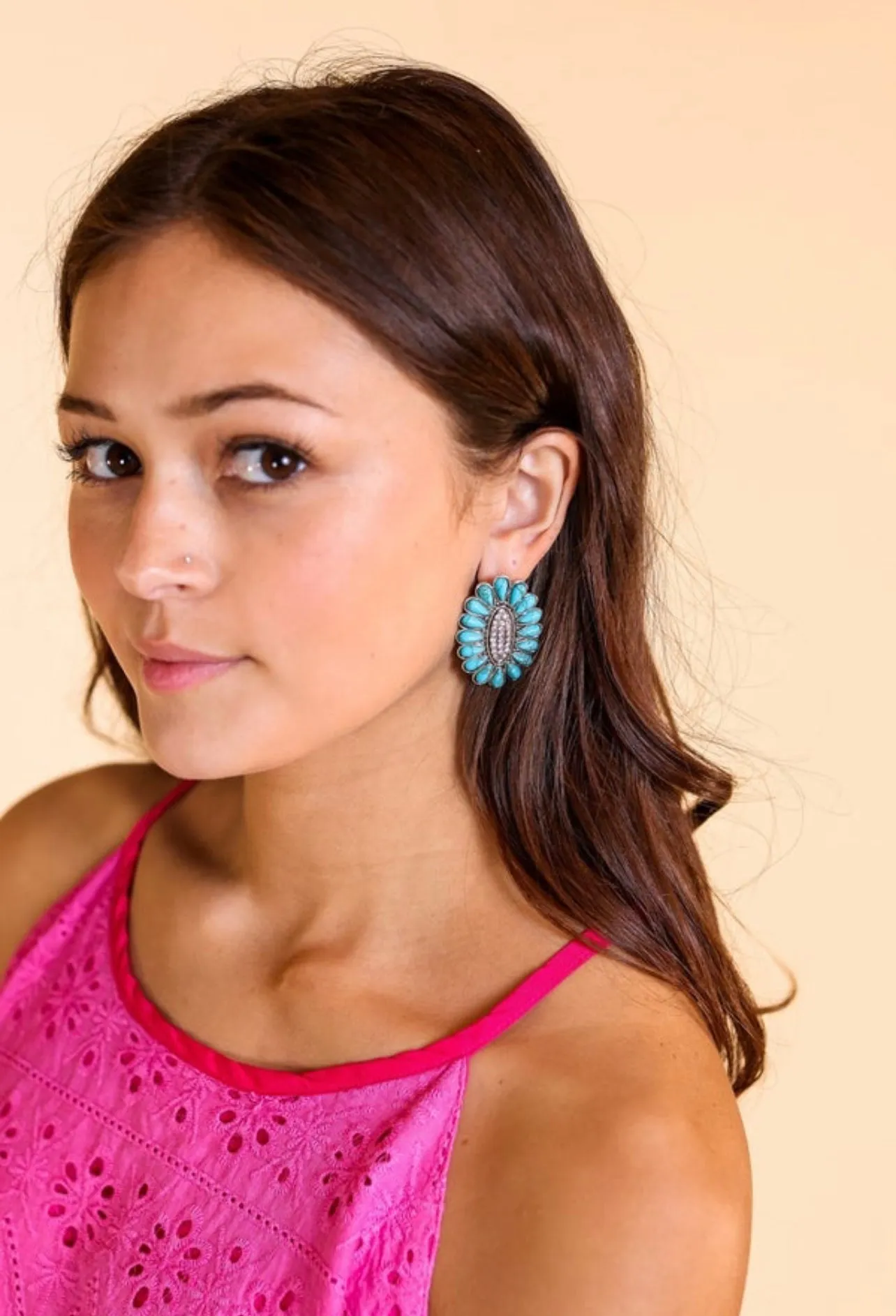 Turquoise Eternity Earrings