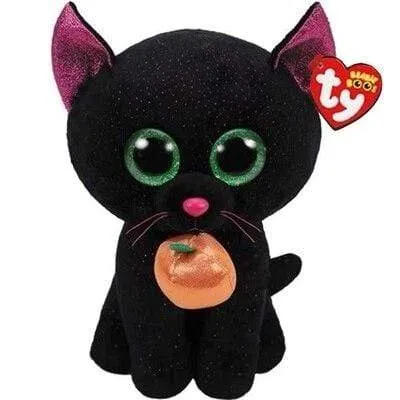 Ty 6''15cm Big Eyes Halloween Series Animal Dark Bat Cat Spider Soft Stuffed Plush Dolls Holiday Decoration Toys Kids Gift