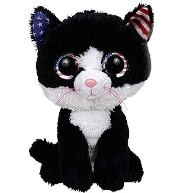 Ty 6''15cm Big Eyes Halloween Series Animal Dark Bat Cat Spider Soft Stuffed Plush Dolls Holiday Decoration Toys Kids Gift