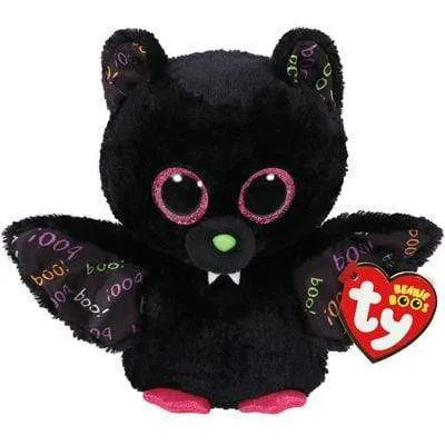 Ty 6''15cm Big Eyes Halloween Series Animal Dark Bat Cat Spider Soft Stuffed Plush Dolls Holiday Decoration Toys Kids Gift