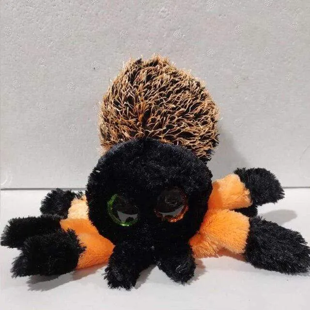 Ty 6''15cm Big Eyes Halloween Series Animal Dark Bat Cat Spider Soft Stuffed Plush Dolls Holiday Decoration Toys Kids Gift