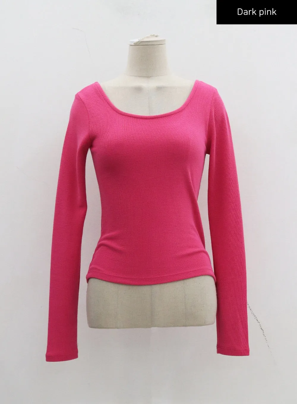 U-Neck Long Sleeve Top CD27