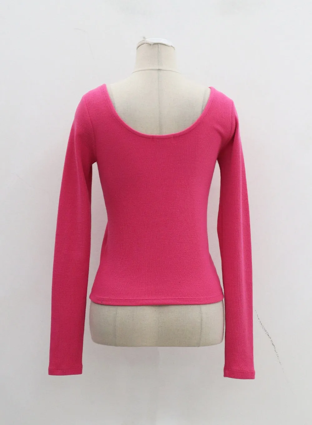 U-Neck Long Sleeve Top CD27