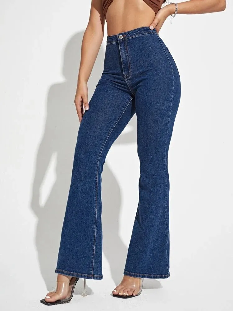 Ultra High Rise Flare Bootcut Jeans