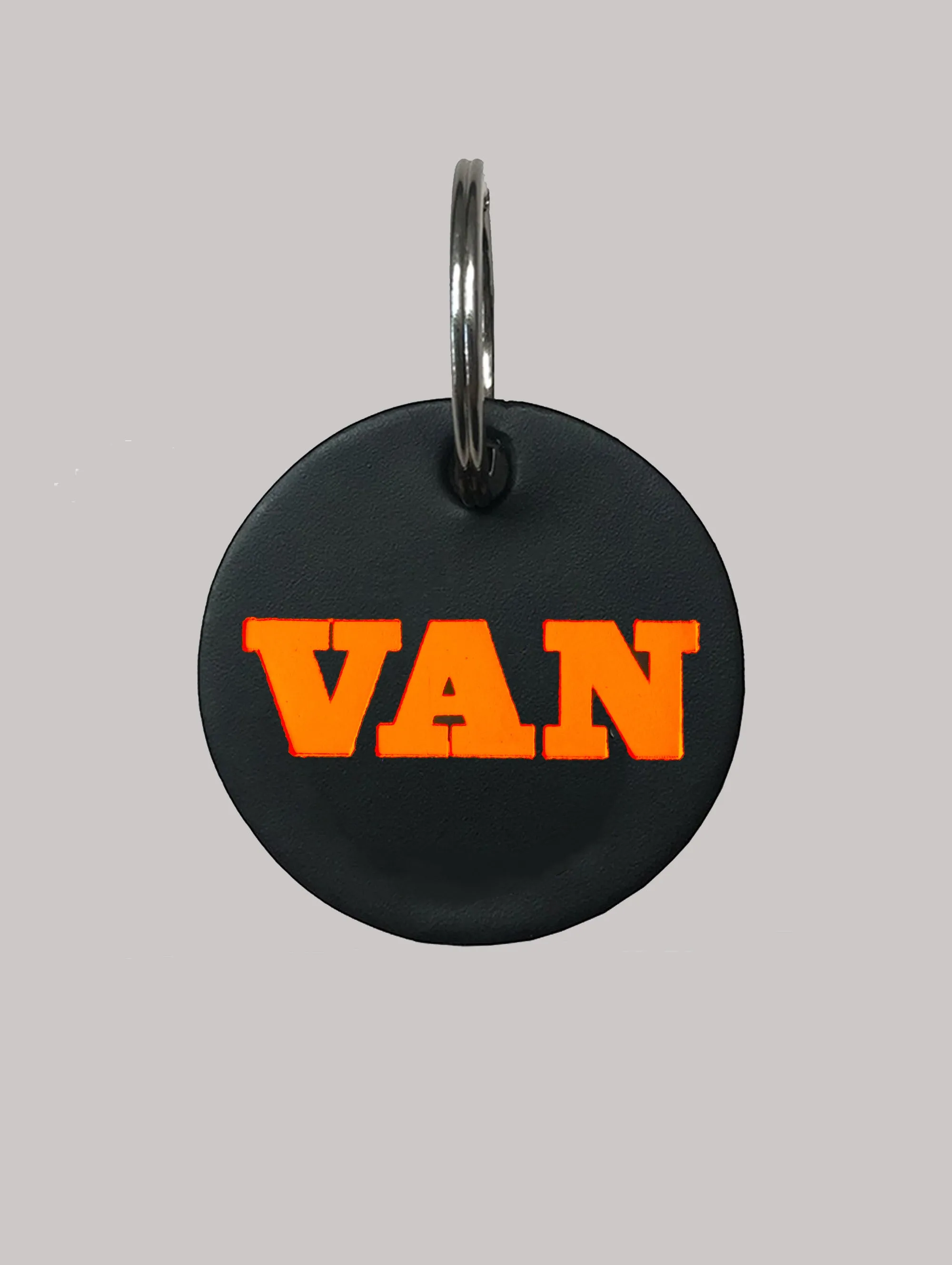 VAN LEATHER KEY RING