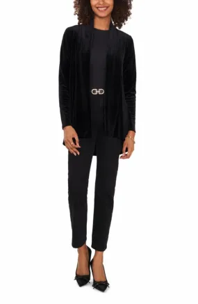 Vince Camuto Apparel LONG SLEEVE CARDIGAN VC060/RICH BLACK