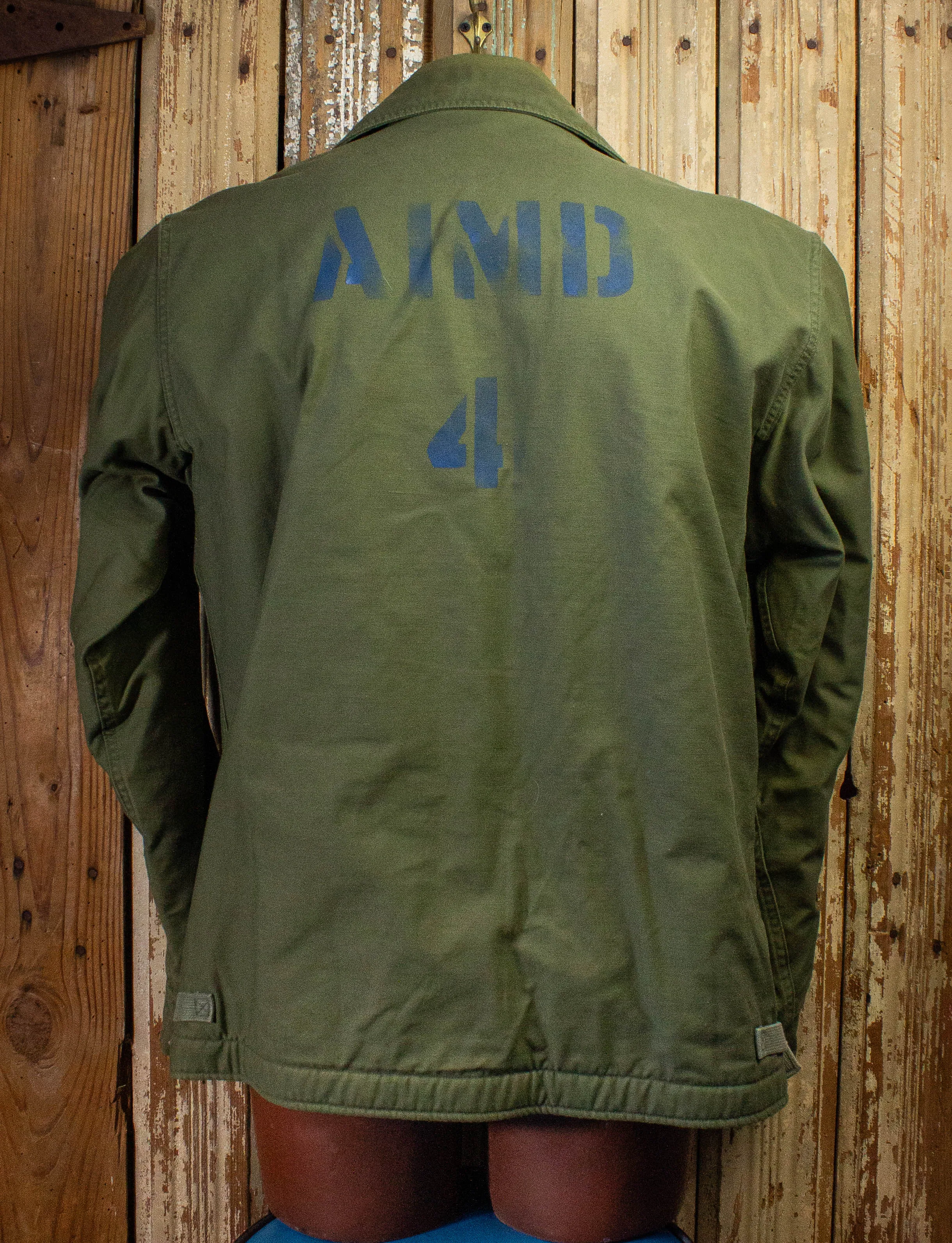 Vintage A-2 US Navy Deck Jacket Olive Drab 2XL