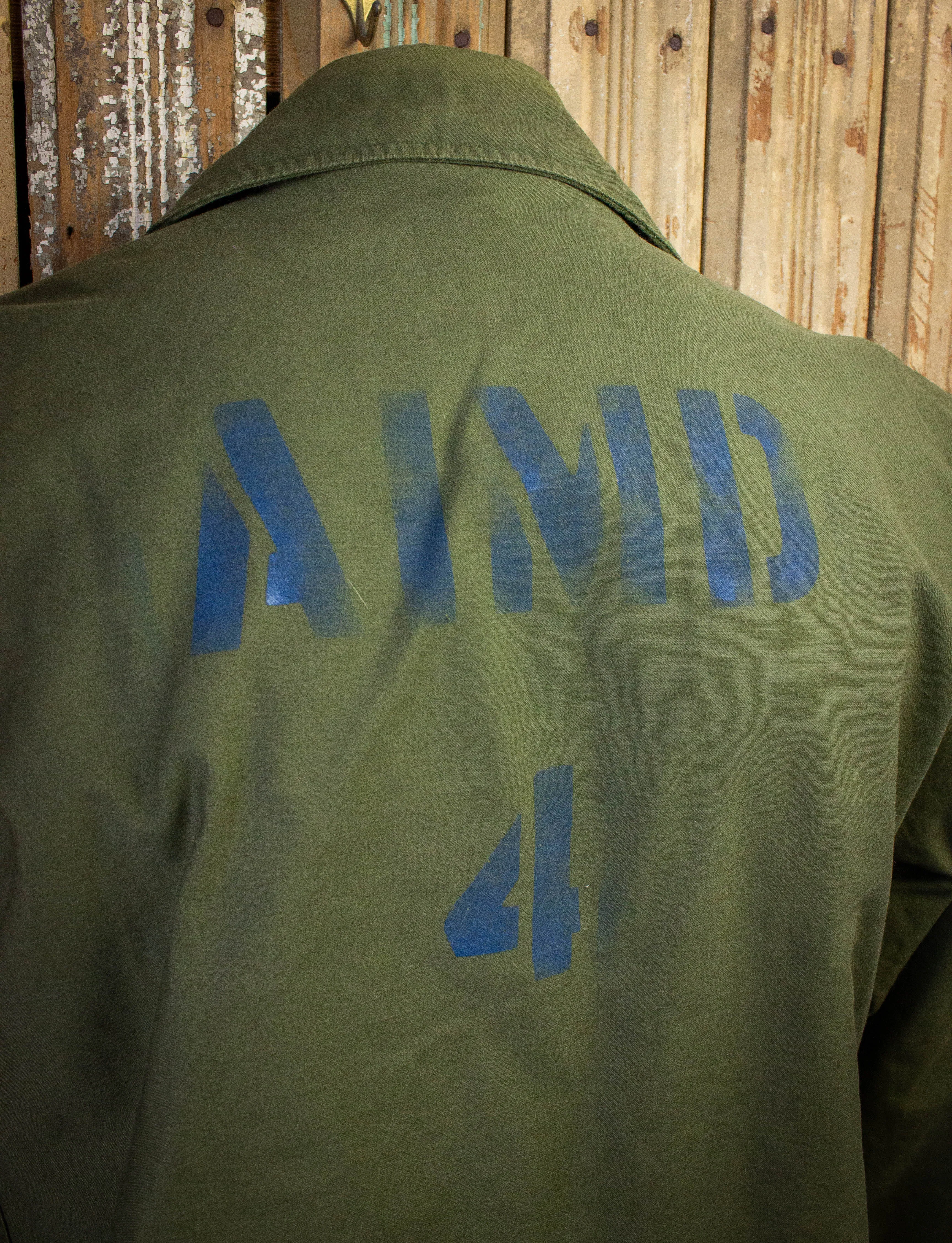 Vintage A-2 US Navy Deck Jacket Olive Drab 2XL