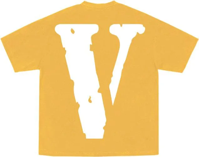 Vlone x YoungBoy NBA Peace Hardly Tee Yellow