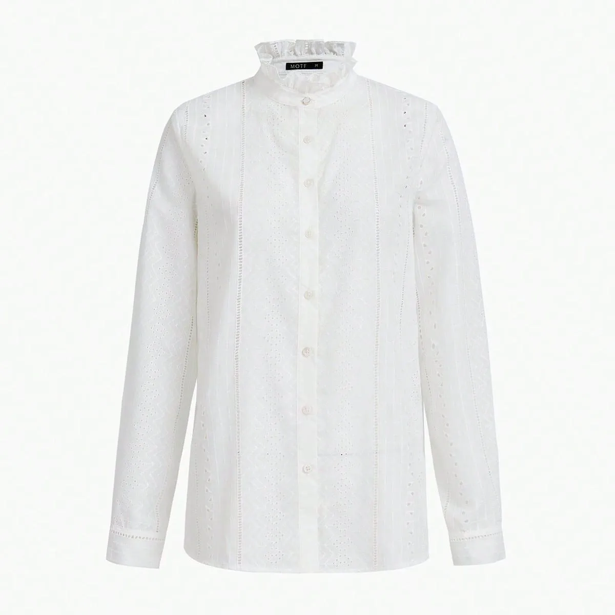 White Eyelet Blouse