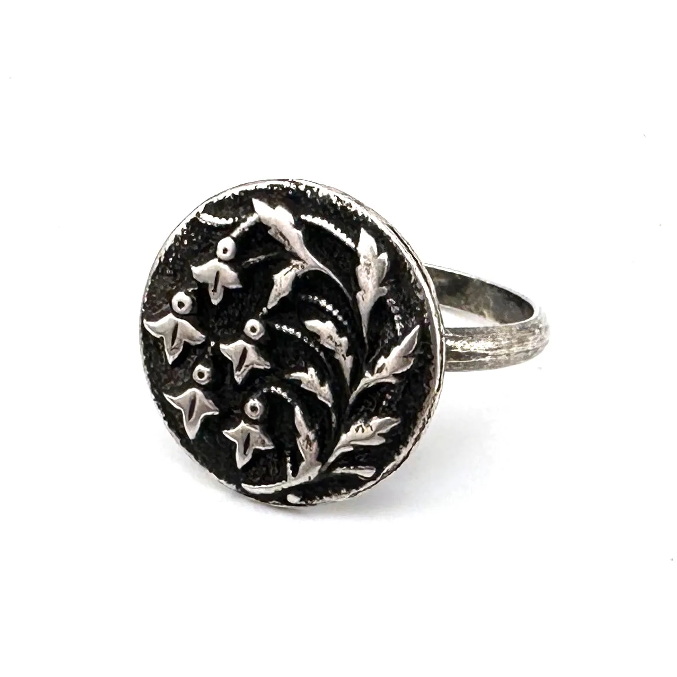 WILDFLOWERS Ring - SILVER - Size 9 1/2