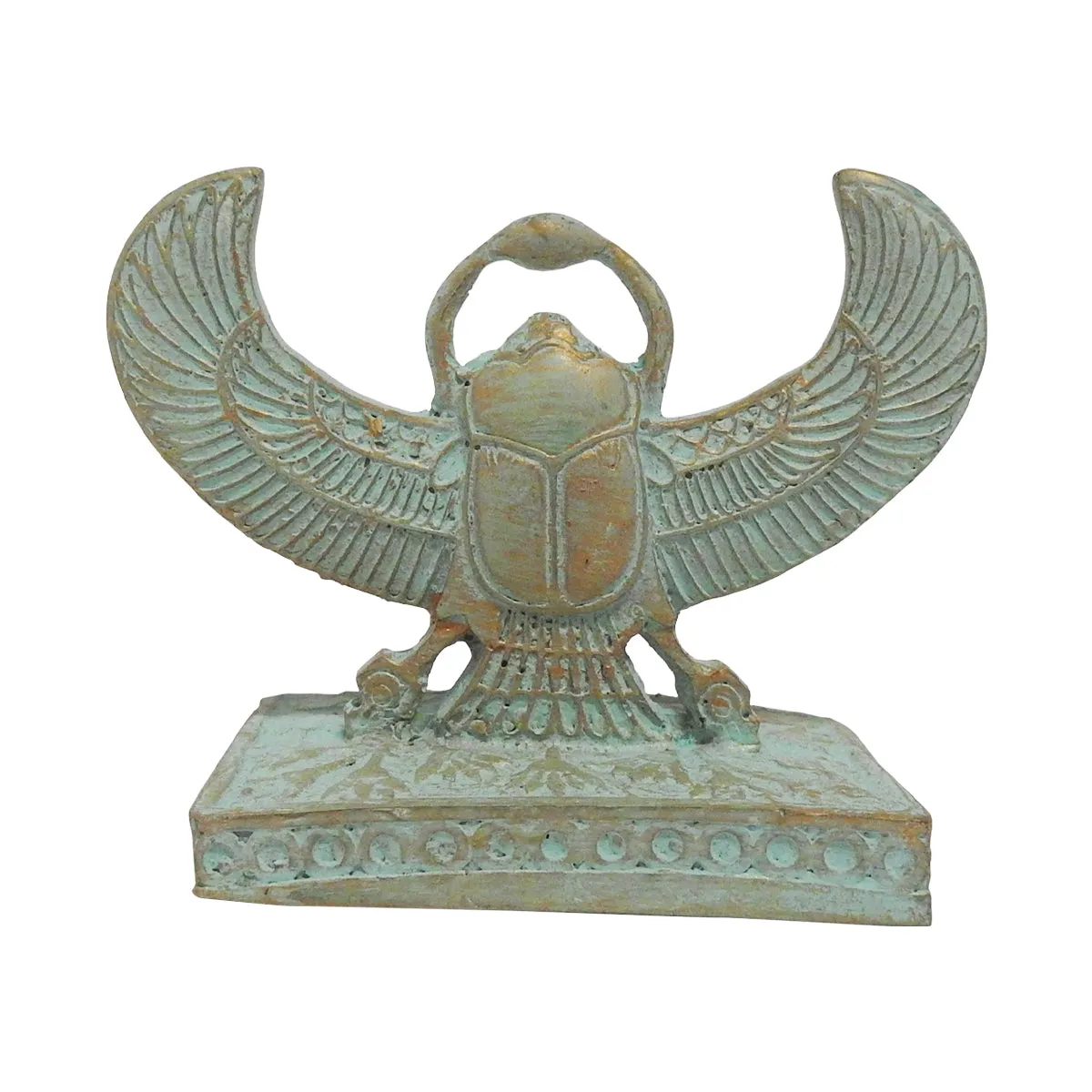 Winged Scarab Statuette