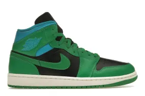 Wmns Air Jordan 1 Mid 'Lucky Green Aquatone'