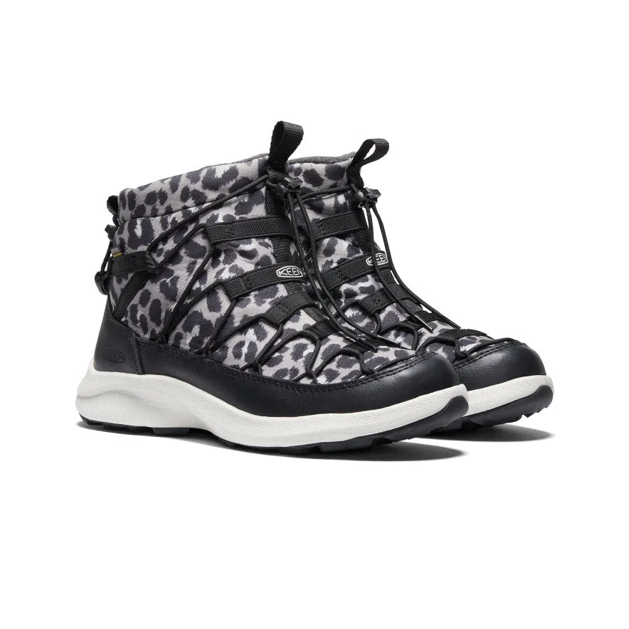 Women's UNEEK SNK II Waterproof Chukka | Animal Print/Silver Birch