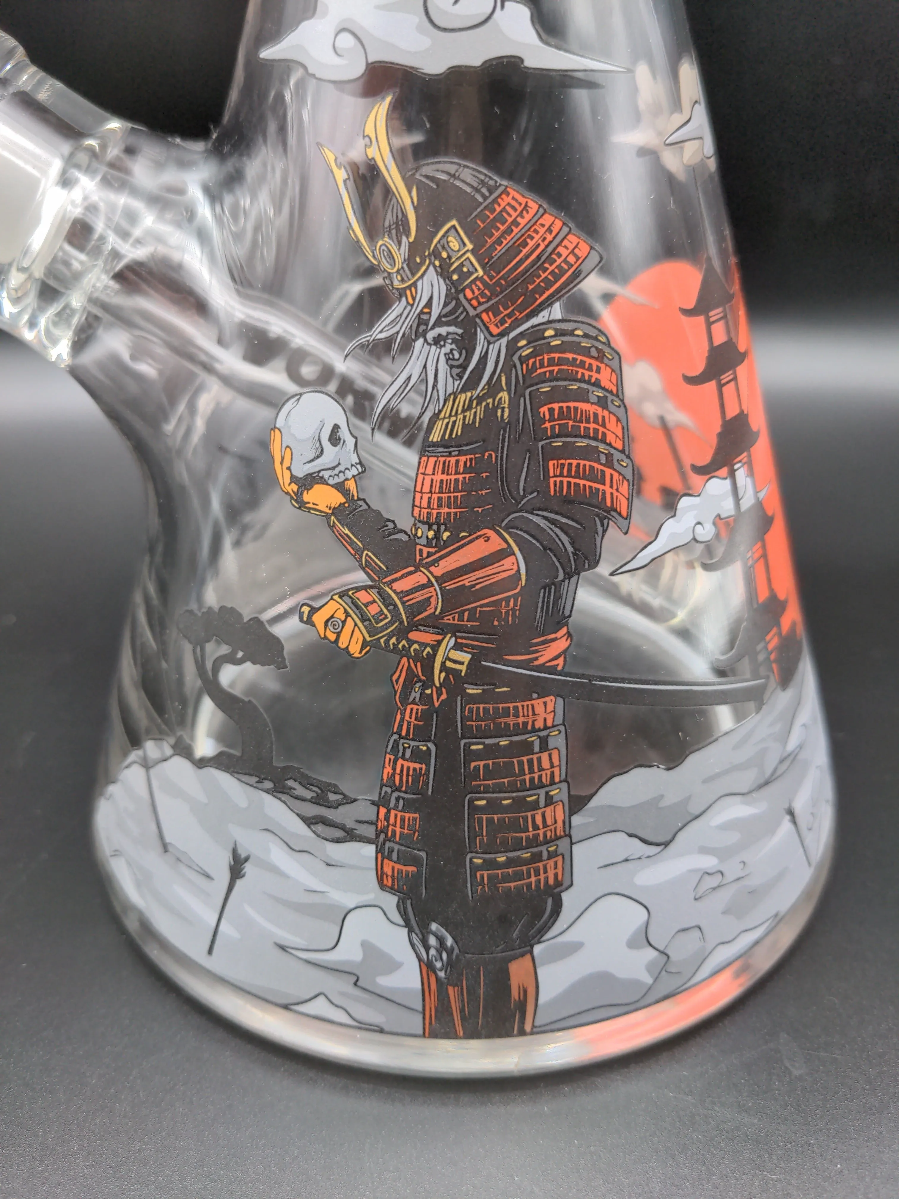 Wormhole Glass Shogun Beaker 15