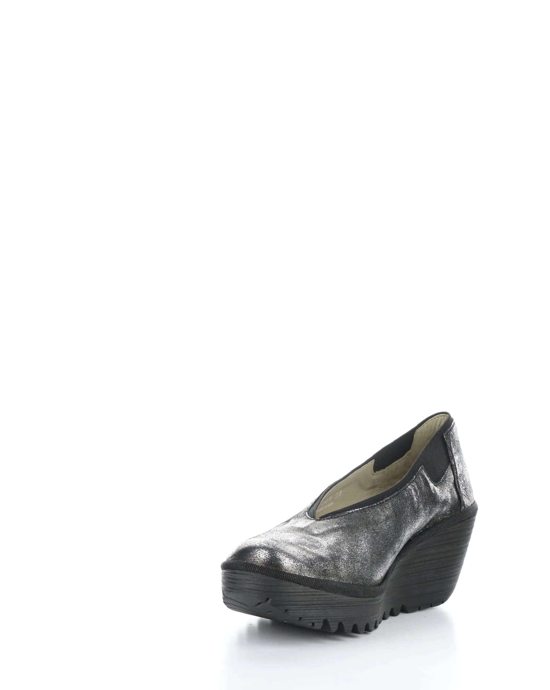 YOZA438FLY 009 SILVER Elasticated Shoes