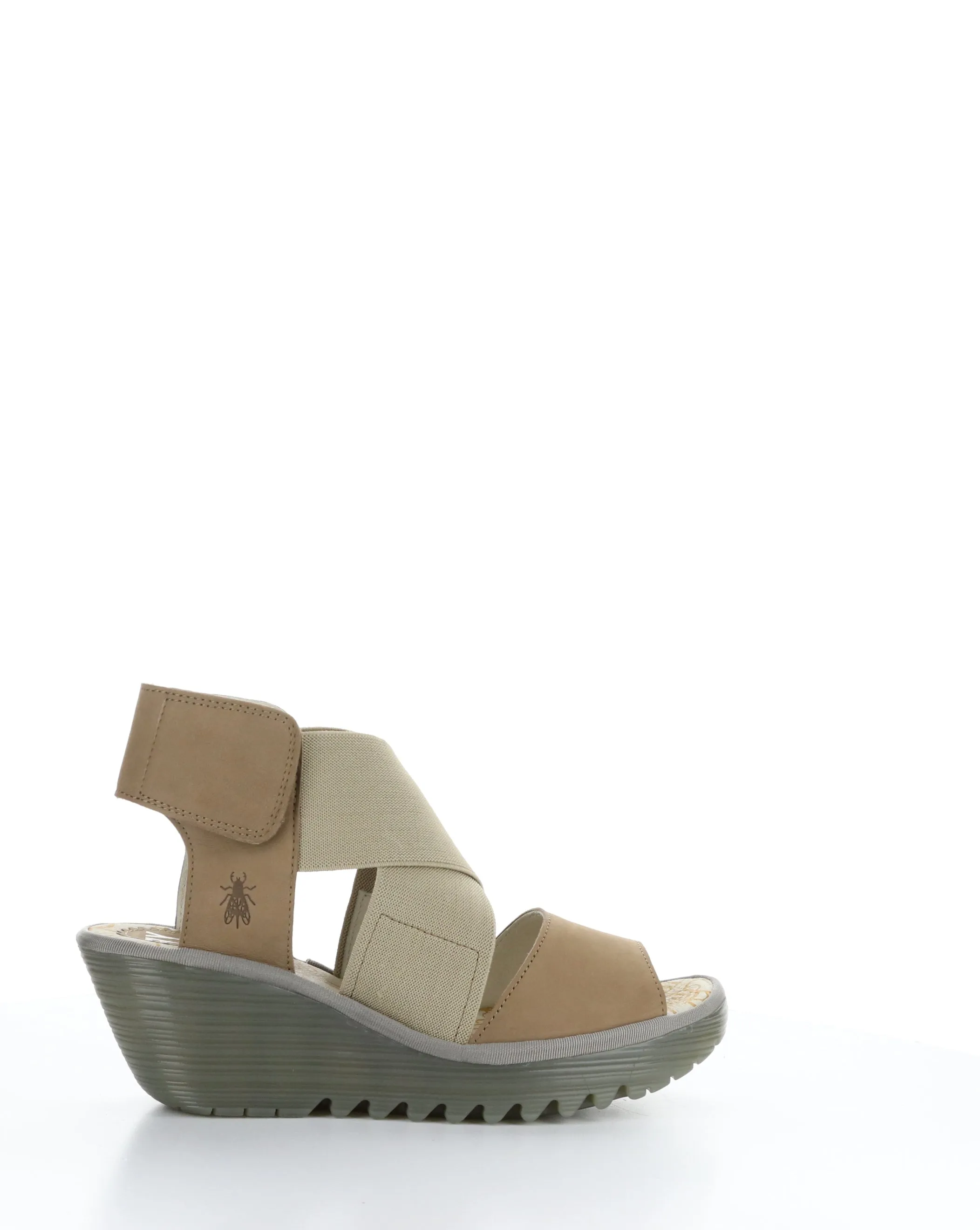 YUBA385FLY 010 SAND Elasticated Sandals